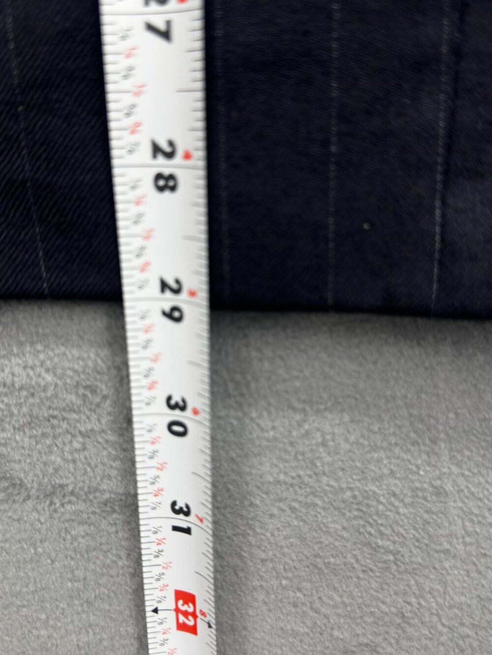 Cricketeer Frederick & Nelson Blazer Navy Pinstripe 100% Pure Wool Tailored USA - Picture 9 of 16